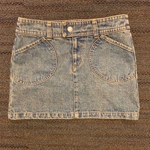 Vintage Mary Quant denim miniskirt